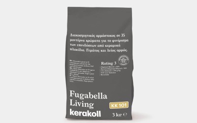 Fugabella Living, Διακοσμητικός αρμόστοκος σε 35 μοντέρνα χρώματα