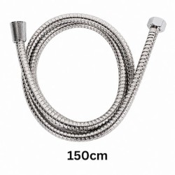 Viospiral Σπιράλ Ντουζ Inox 150cm Βαρέως Τύπου με 5 Χρόνια Εγγύηση, Χρωμέ