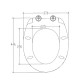 ΤΕΜΑ 41214 SOFT DUROPLAST ΚΑΛΥΜΜΑ SOFT CLOSING ΑΠΟΣ/ΝΟ  Β.T.