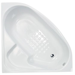 Sanitec Laura, Γωνιακή Μπανιέρα 145x145cm, Λευκή Sanitec Laura, Γωνιακή Μπανιέρα 145x145cm, Λευκή