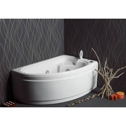 Sanitec Claudia, Μπανιέρα 95x165cm, Δεξιά, Λευκή Sanitec Claudia, Μπανιέρα 95x165cm, Δεξιά, Λευκή