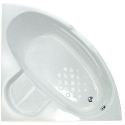 Sanitec Marina, Γωνιακή Μπανιέρα 140x140cm, Λευκή