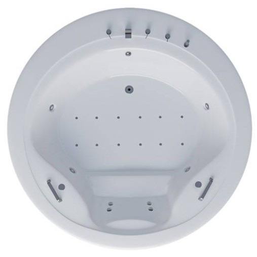 Sanitec Joanna, Μπανιέρα 175x175cm, Λευκή