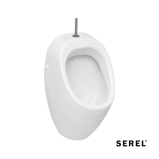 Serel Ουρητήριο Χωρίς Κάλυμμα, Πάνω Παροχή White