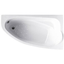 Acrilan Kochili 90x160, Ασύμμετρη Μπανιέρα Νο2, Λευκή Acrilan Kochili 90x160, Ασύμμετρη Μπανιέρα Νο2, Λευκή