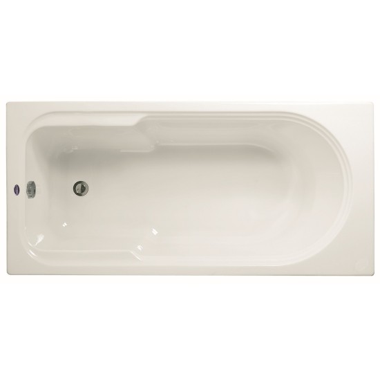 Acrilan Star Line Classic 70x120, Μπανιερά Λευκή