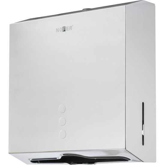 Nofer, Δοχείο χειροπετσεών από ανοξείδωτο χάλυβα, Χρωμέ.