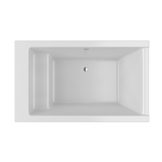 Acrilan Lona 120 Maxx Coat, Λουτήρας 2 Ατόμων 120x200, Λευκός
