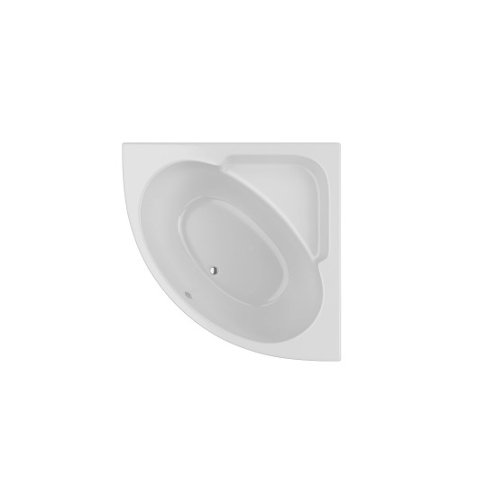 Acrilan Poseidon Maxx Coat 140x140 Γωνιακή Μπανιερά, Λευκή