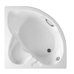 Acrilan Mykonos Maxx Coat 105x105, Μπανιέρα Λευκή