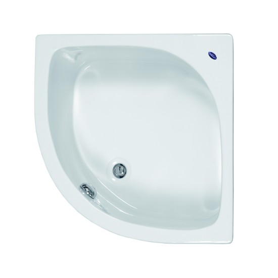 Acrilan Mykonos Maxx Coat 90x90, Μπανιέρα Λευκή