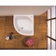 Acrilan Mykonos Maxx Coat 90x90, Μπανιέρα Λευκή