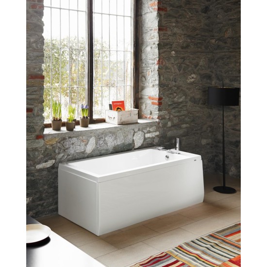 Acrilan Minimal 70x150, Μπανιέρα Λευκή