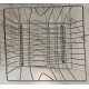 Καλάθι Νεροχύτη 40x40x32cm Τριγωνικό Inox