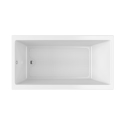 Acrilan Althea Maxx Coat 70x160 Ευθυγραμμη Μπανιέρα, Λευκή