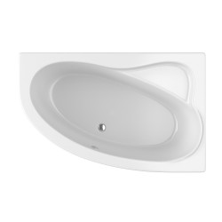 Acrilan Kochili Maxx Coat 100x153, Ασύμμετρη Μπανιέρα Νο1, Λευκή Acrilan Kochili Maxx Coat 100x153, Ασύμμετρη Μπανιέρα Νο1, Λευκή