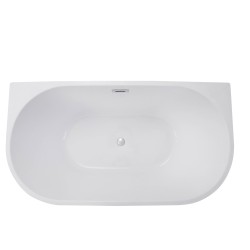Acrilan Echo 80x170, Mπανιέρα Ελεύθερης Τοποθέτησης, Λευκή
