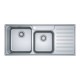 Franke Bell BCX621, 108x48cm Inox