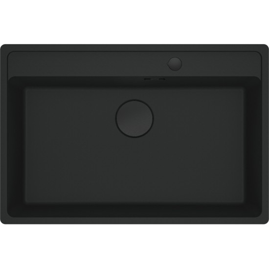 Franke Maris MRG610-TL 76X51cm, Black Matt