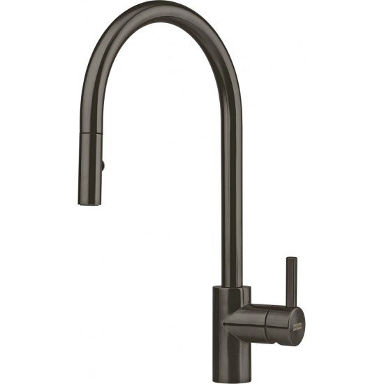 FRANKE EOS NEO ΜΠΑΤΑΡΙΑ ΝΕΡΟΧ. Anthracite με ντους