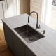 FRANKE EOS NEO ΜΠΑΤΑΡΙΑ ΝΕΡΟΧ. Anthracite με ντους