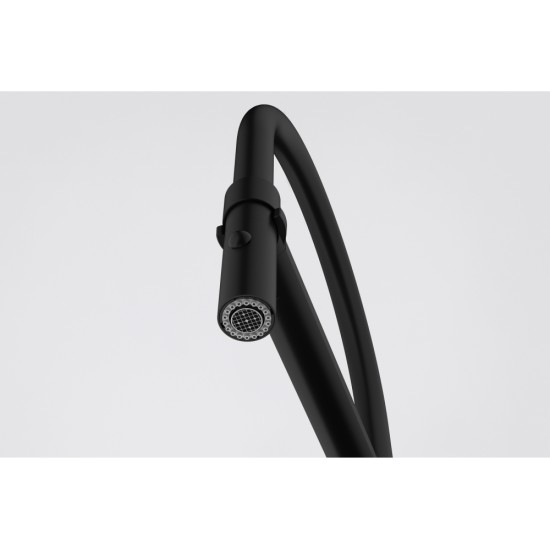 Franke Icon Spray, Μπαταρία Κουζίνας, Black Matt