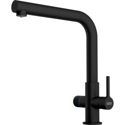 FRANKE LINA CLEAR WATER 2.0 L BLACK MATT ΜΠΑΤΑΡΙΑ ΚΟΥΖΙΝΑΣ ΜΕ ΦΙΛΤΡΟ
