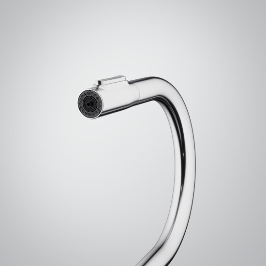 Franke Maris Slim Filtration Ντους, Τρίωδη Μπαταρία Κουζίνας (Χωρίς Φίλτρα) Chrome