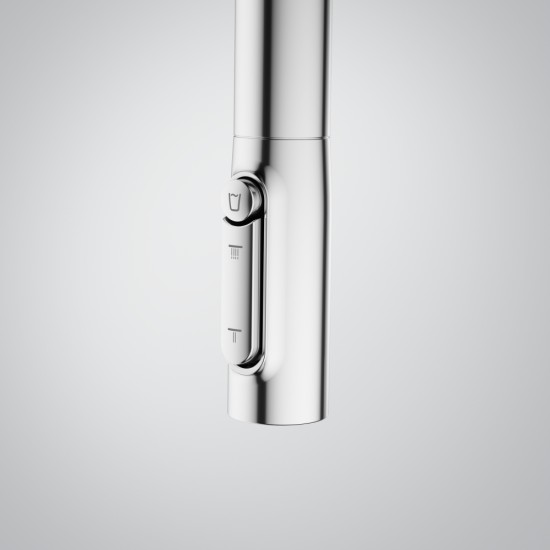 Franke Maris Slim Filtration Ντους, Τρίωδη Μπαταρία Κουζίνας (Χωρίς Φίλτρα) Chrome