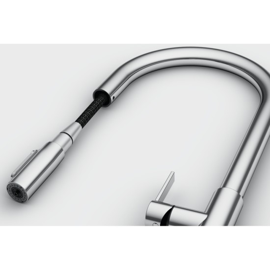 Franke Maris Slim Filtration Ντους, Τρίωδη Μπαταρία Κουζίνας (Χωρίς Φίλτρα) Chrome