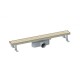 MaxiFlow Scala Legal, Κανάλι Δαπέδου 60cm, Χαμηλού Προφίλ 2 Όψεων, Inox