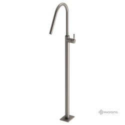 Eurorama Επιδαπέδια Μπαταρία Νιπτήρος 124,5cm, Inox