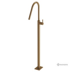 Eurorama Επιδαπέδια Μπαταρία Νιπτήρος 124,5cm, Bronze Brushed