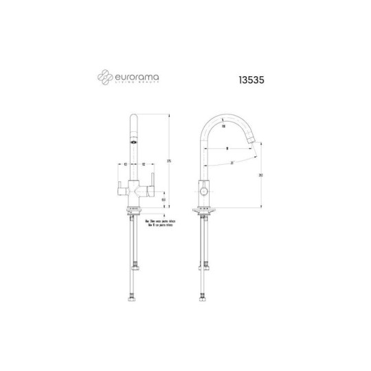 Eurorama Filter Tap, Τρίωδη Μπαταρία για Χρήση με Φίλτρα (δεν περιλαμβάνονται), Χρωμέ Eurorama Filter Tap, Τρίωδη Μπαταρία για Χρήση με Φίλτρα (δεν περιλαμβάνονται), Χρωμέ