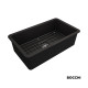 Bocchi Νεροχύτης Farmhouse Clean Plus+ 81X48cm Black Matt