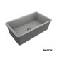 Bocchi Νεροχύτης Farmhouse Clean Plus+ 81X48cm Grey Matt