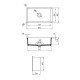 Bocchi Νεροχύτης Farmhouse Clean Plus+ 81X48cm Grey Matt