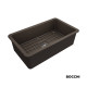 Bocchi Νεροχύτης Farmhouse Clean Plus+ 81X48cm Brown Matt