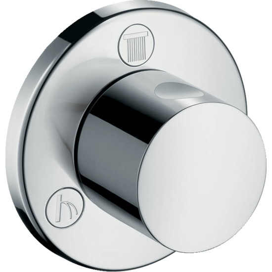 Hansgrohe, Βαλβίδα εκτροπής νερού, 3ων εξόδων, Χρωμέ.