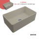 Bocchi Νεροχύτης Επικαθήμενος 76x46 Διπλής Όψης Cashmere Matt