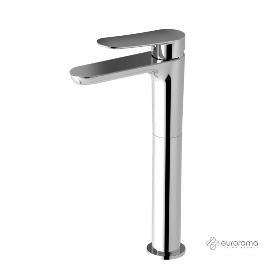 Eurorama Res Μπαταρία Νιπτήρος Υψηλή Chrome