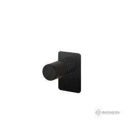 Eurorama Oso Μίκτης Εντοιχισμού 1 Εξόδου Black Matt