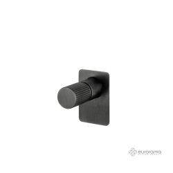 Eurorama Oso Μίκτης Εντοιχισμού 1 Εξόδου Black Brushed