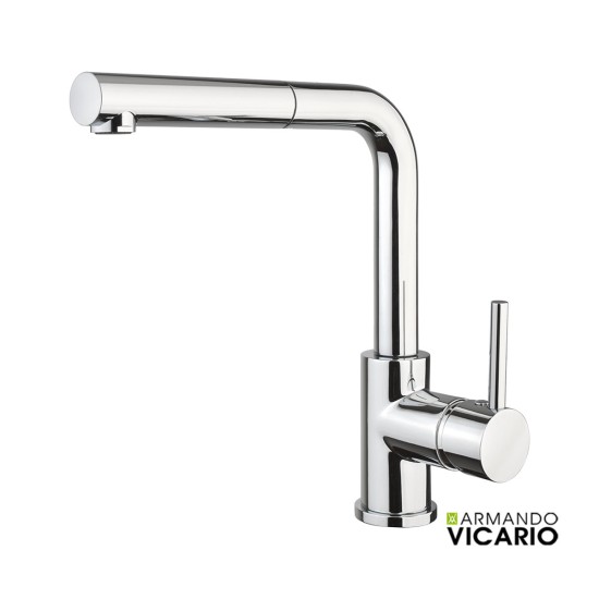 ARMANDO VICARIO Μπαταρία Νεροχύτη Παραθ. Fluo Chrome
