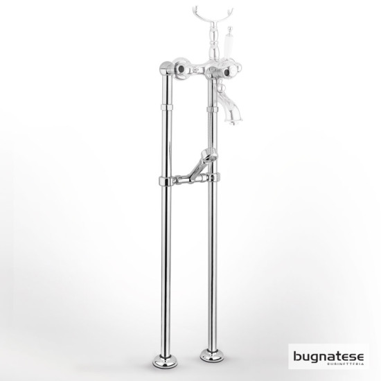 Bugnatese Πόδια (Ζέυγος) για Επιδαπέδια Μπαταρία Λουτρού, Χρωμέ