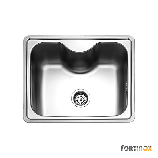 Fortinox Νεροχύτης Arena 60X50cm Λείος