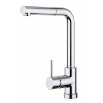 Argo Aosta, Μπαταρία Κουζίνας με Ντουσάκι 150cm, Χρωμέ