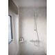 Hansgrohe Vernis Blend Βέργα Crometta 65cm, με Τηλέφωνο και Σπιράλ, Χρωμέ