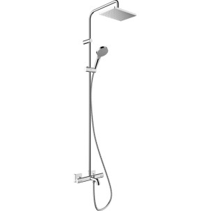 Hansgrohe Vernis Shape, Θερμοστατική Στήλη 230, 3ων Εξόδων, Χρωμέ
