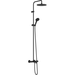 Hansgrohe Vernis Blend Θερμορτατική Στήλη 3ων Εξόδων 240 με 1 Jet, Black Matt